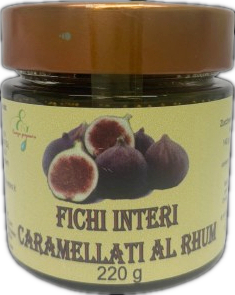 Figues entières caramélisées au rhum