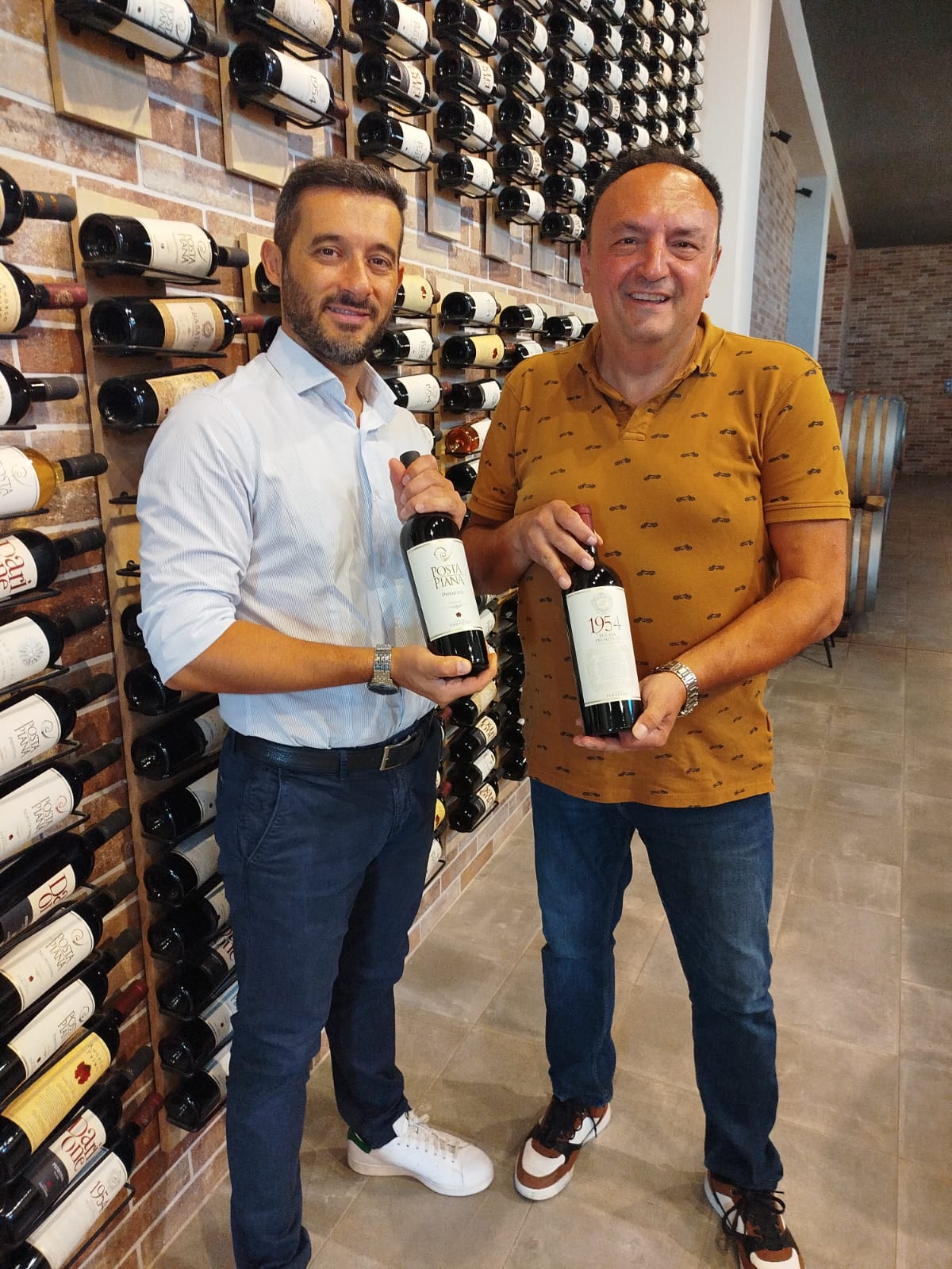 Visite chez un fournisseur italien